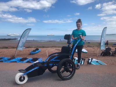 Beach wheelchair Paignton Devon